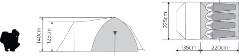 NAMIOT TURYSTYCZNY ALLTO CAMP ALASKA 4