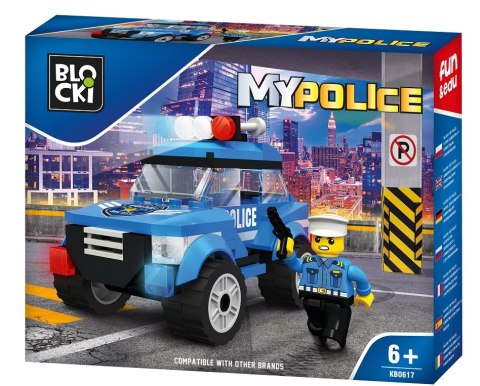 Klocki Blocki MyPolice Radiowóz patrolowy 111 el.