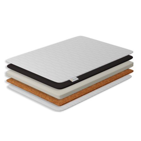 Materac dziecięcy gryka+sprężyny+kokos 120x60x8 B