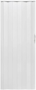 Drzwi harmonijkowe 001P-014-80 biały mat 80 cm