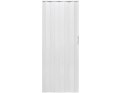 Drzwi harmonijkowe 001P-014-80 biały mat 80 cm