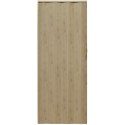 Drzwi harmonijkowe 001P-48G-80 wiąz mat G 80 cm