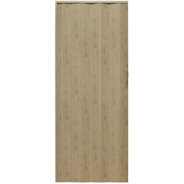 Drzwi harmonijkowe 001P-48G-80 wiąz mat G 80 cm