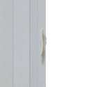 Drzwi harmonijkowe 001P-49-80 biały dąb mat 80 cm
