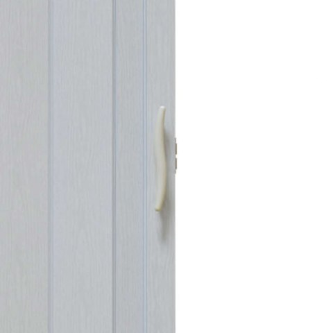 Drzwi harmonijkowe 001P-49-80 biały dąb mat 80 cm
