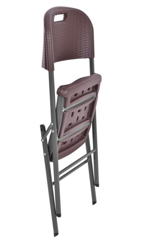 Krzesło cateringowe RATTAN brązowe
