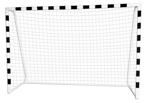 Bramka piłkarska PRO 300 x 200 cm biało-czarna