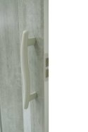 Drzwi harmonijkowe 001P-61-80 beton mat 80 cm