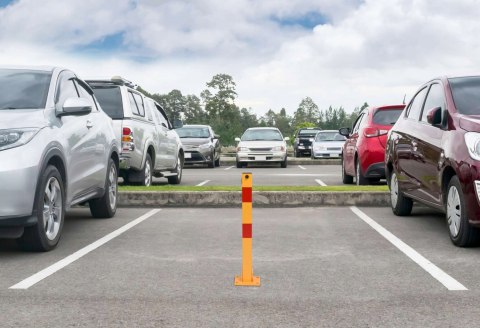 Blokada parkingowa słupek 60cm