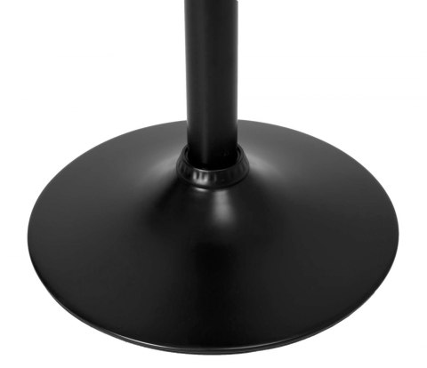 Krzesło barowe CYDRO BLACK czarne
