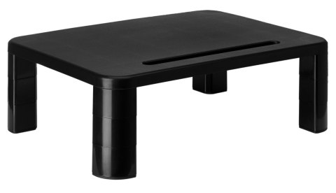 Podstawka pod monitor laptopa czarna