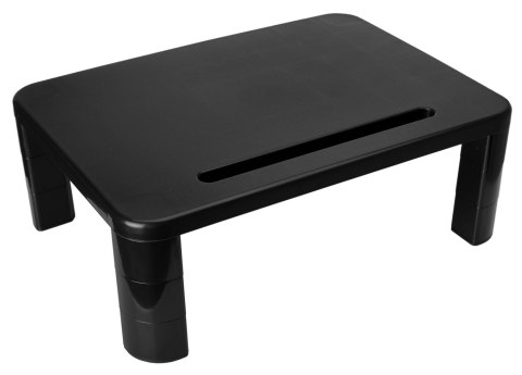 Podstawka pod monitor laptopa czarna