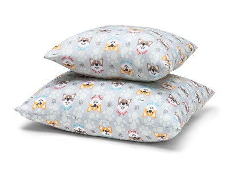 Poduszka dekoracyjna  Milusie 45x45 (Kropeczki Szare)