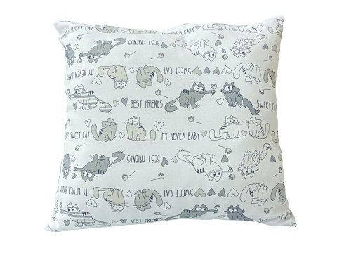 Poduszka dekoracyjna  Milusie 45x45 (Kropeczki Szare)
