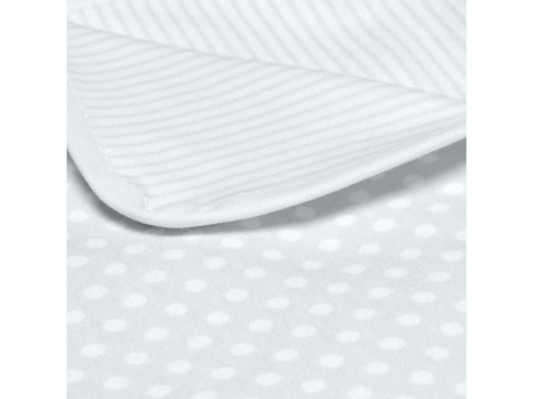 Kocyk Hevea Milusie 80x80 (Słoniki + Kropeczki Szare)