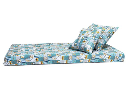 Prześcieradło  Milusie 200x90 (Corgi patchwork)