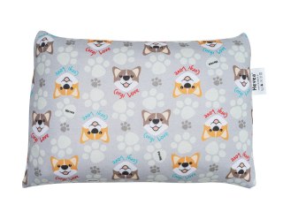 Poduszka lateksowa  Milusie 40x30 (Corgi szare)