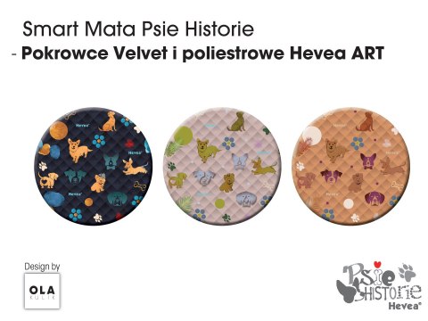  mata  Psie Historie  95x60 (różowy Wodoodporny)