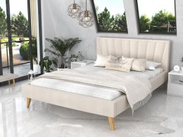 Łóżko tapicerowane HEAVEN TRINITY (KREMOWY) 140x200