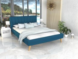 Łóżko tapicerowane HEAVEN TRINITY (TURKUSOWY) 140x200