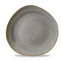 Talerz płytki o organicznym ksztalcie Stonecast Peppercorn Grey 264 mm