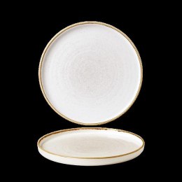 Talerz płytki z rantem Stonecast Barley White 210 mm