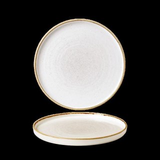 Talerz płytki z rantem Stonecast Barley White 260 mm x (H)20