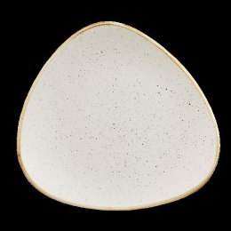 Talerz trójkątny Stonecast Barley White 285 mm
