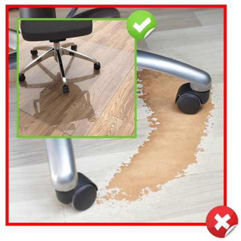 Mata ochronna pod fotel PC 120x90 cm 0,7 mm