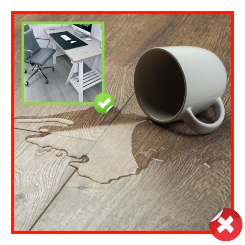 Mata ochronna pod fotel PC 120x90 cm 0,7 mm