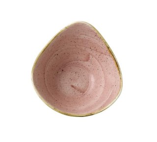 Miska trójkątna Stonecast Petal Pink 153 mm, 260 ml