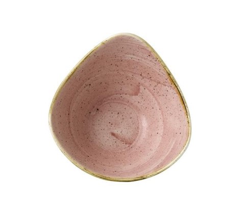 Miska trójkątna Stonecast Petal Pink 153 mm, 260 ml