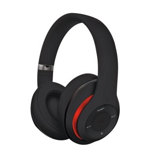 FREESTYLE SŁUCHAWKI NAUSZNE BLUETOOTH Z MIKROFONEM FM MP3 AUX HEADSET BLACK [43681] TE