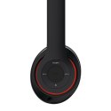 FREESTYLE SŁUCHAWKI NAUSZNE BLUETOOTH Z MIKROFONEM FM MP3 AUX HEADSET BLACK [43681] TE