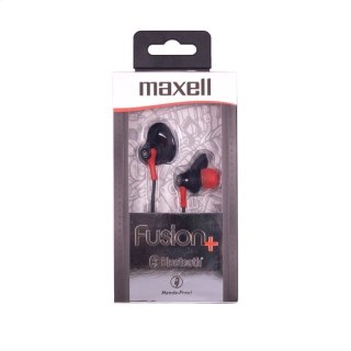 MAXELL IN_EAR EARPHONES + MIC BLUETOOTH EB-BTFUS9 FUSION+ ROSSO 348133.00.CN