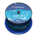 VERBATIM CD-R 700MB 52X EXTRA PROTECTION CAKE*50 43351