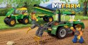 Klocki Blocki MyFarm Traktor z przyczepą