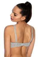 Biustonosz push up Biustonosz Usztywniany Model 053/22 Carmela Light Grey - Mat Mat