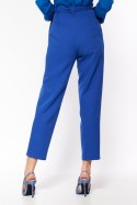 Spodnie Chabrowe spodnie typu paperbag SD67 Blue - Nife Nife