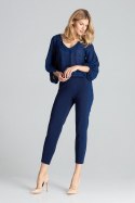 Spodnie Damskie Model M689 Navy - Figl Figl