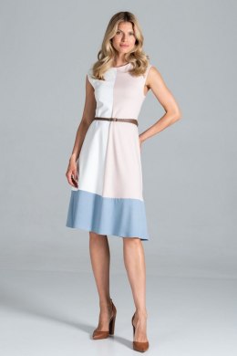 Sukienka Model M815 Ecru/Pink/Blue - Figl Figl