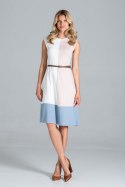 Sukienka Model M815 Ecru/Pink/Blue - Figl Figl