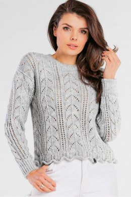 Sweter Damski Model A446 Grey - awama Awama