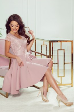 Sukienka Model Patricia 300-1 Powder Pink - Numoco Numoco