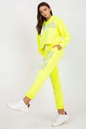 Spodnie Komplet Model EM-KMPL-734.35P Fluo Yellow - Ex Moda Ex Moda