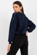 Bluza Damska Model RV-BL-8067.88 Navy - Rue Paris Rue Paris