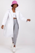 Płaszcz Damski Model EM-PL-655.91 White - Ex Moda Ex Moda