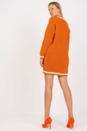 Sukienka Model LC-SW-8023.55P Orange - Rue Paris Rue Paris