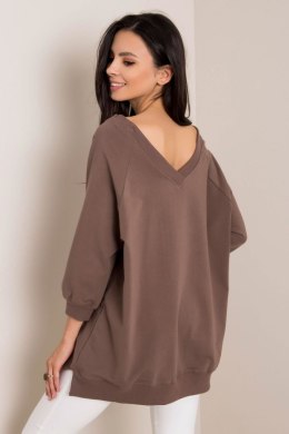 Bluza Damska Model RV-BL-5676.09 Brown - Rue Paris Rue Paris