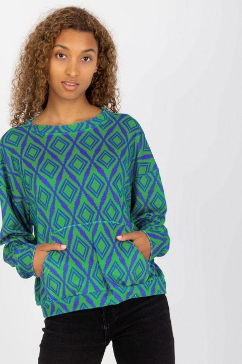 Bluza Damska Model RV-BL-8188.50 Green - Rue Paris Rue Paris